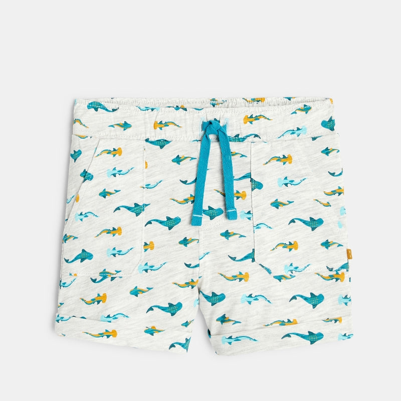 Baby shark jersey shorts