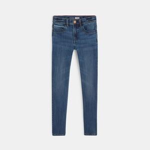 Ultra-resistant skinny fit blue jeans