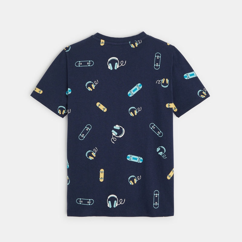 Boys' Short Sleeve Printed T-Shirt
