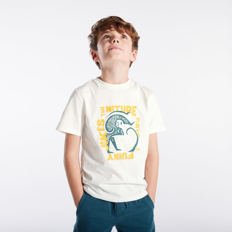 T-shirt with children's motif