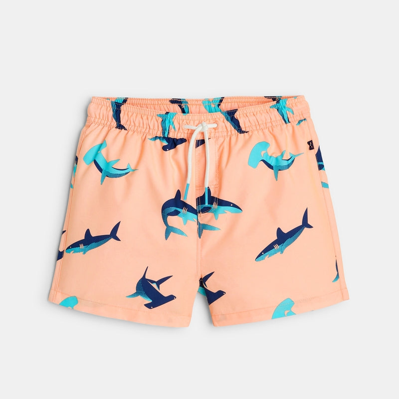 Children's printed swim shorts