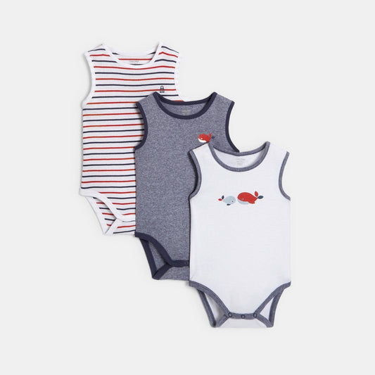 Tank top marine body (pack of 3 pieces) babies