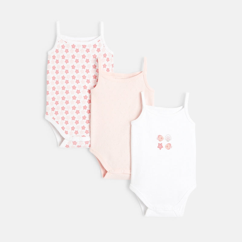 Body with thin suspenders (set of 3) babies